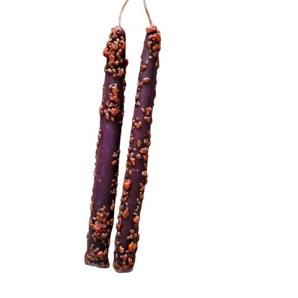 🕯️ Vintage Primitive String Candles | Cozy Decor - Picture 5 of 16